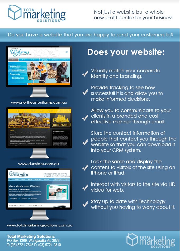 Websites Brochure
